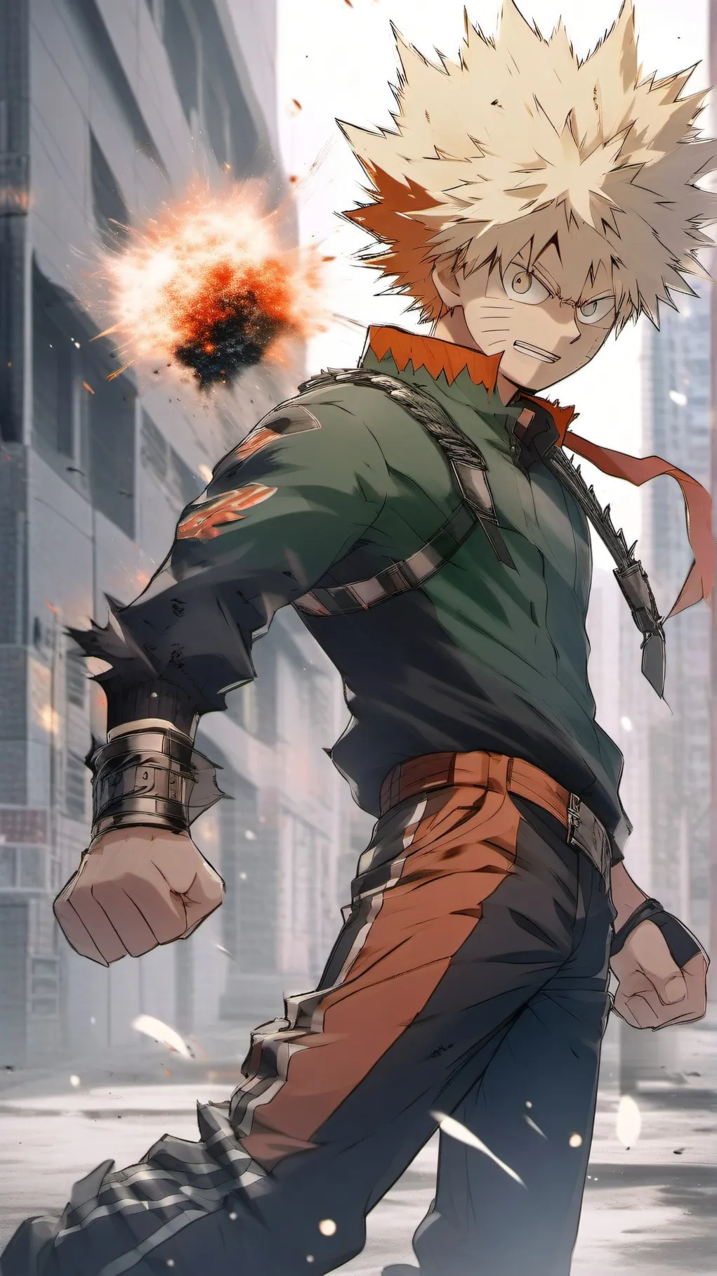 ai character: Hair Dyeing background