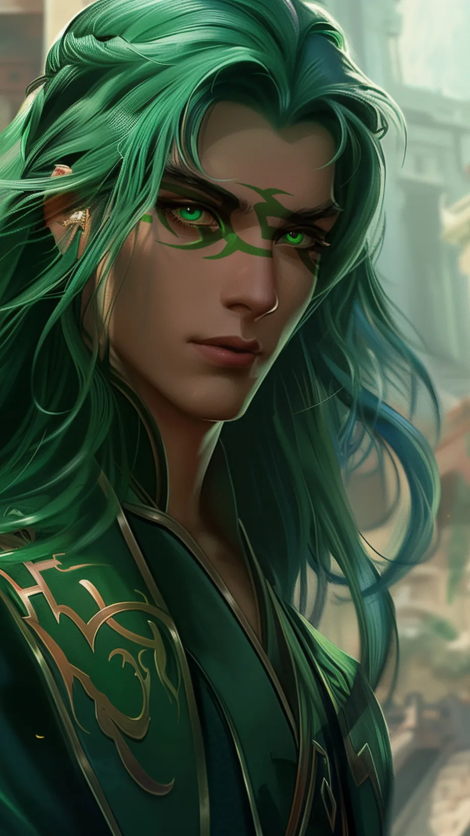 ai character: Iniar  background