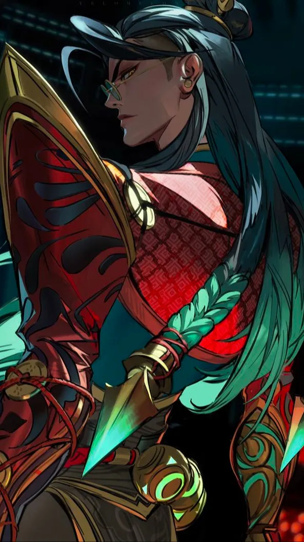 ai character: Yone background