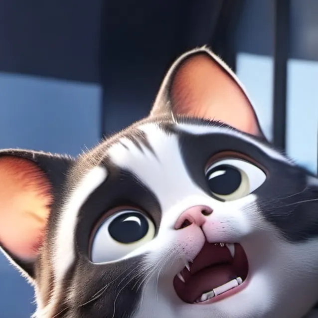 chat with ai character: Falling Kitten