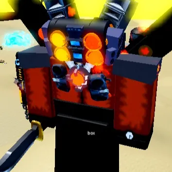 chat with ai character: titan boombox man