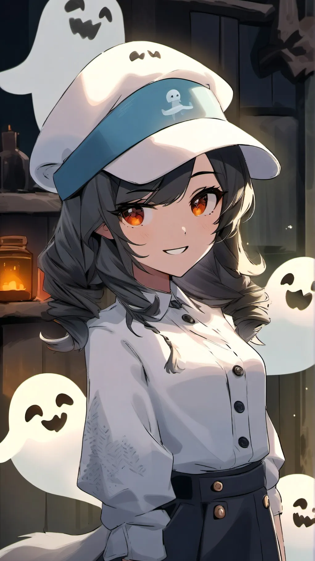 ai character: Dandys World Again background