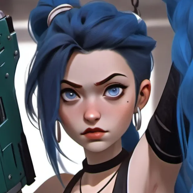 chat with ai character: Jinx