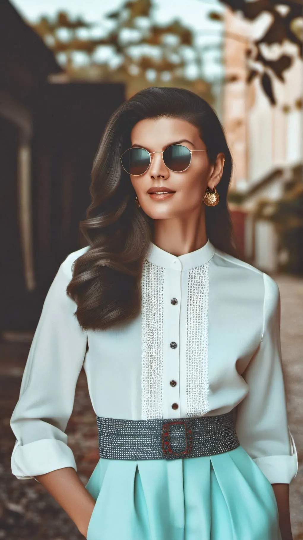 ai character: Summer background