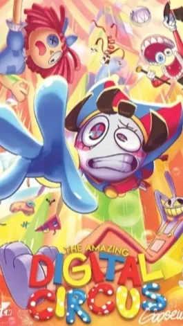 ai character: Digital Circus background