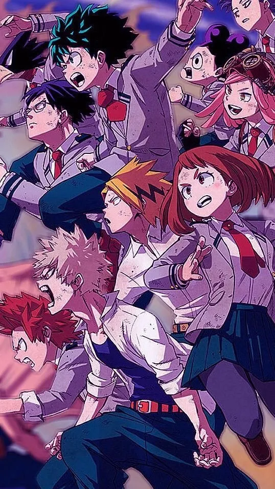 ai character: My Hero Academia background