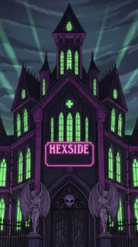 ai character: Hexside  background