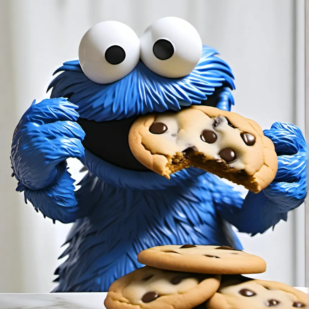 chat with ai character: Cookie Monster 