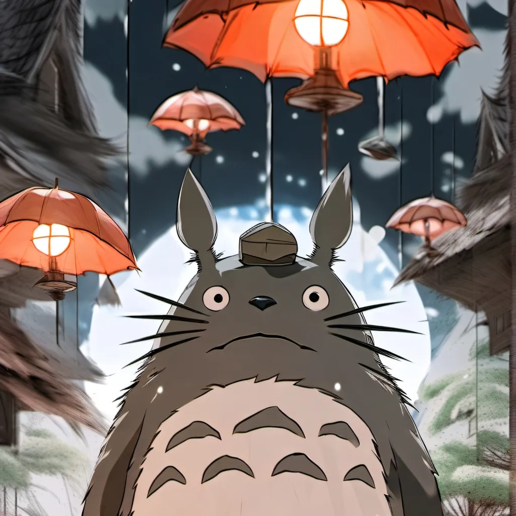 chat with ai character: Totoro