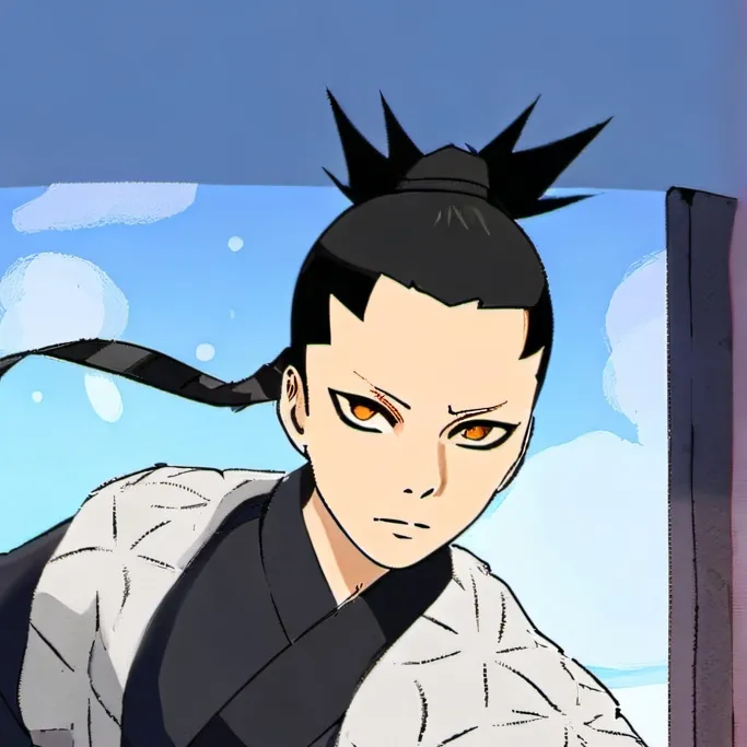 chat with ai character: Shikadai nara