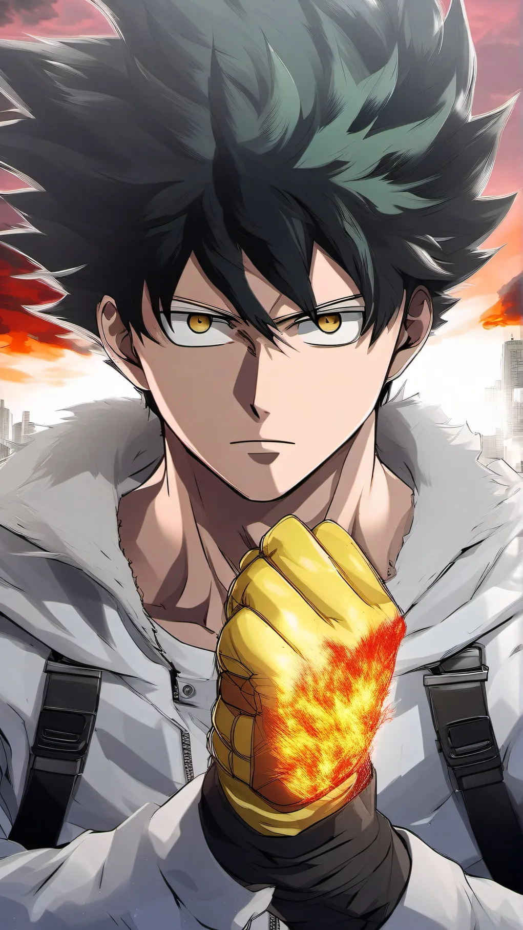 ai character: gojo background