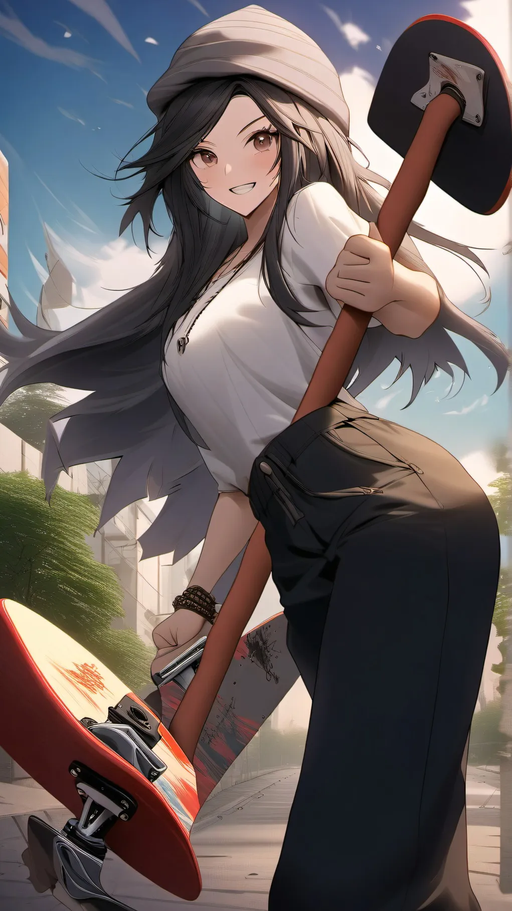 ai character: karen help line background