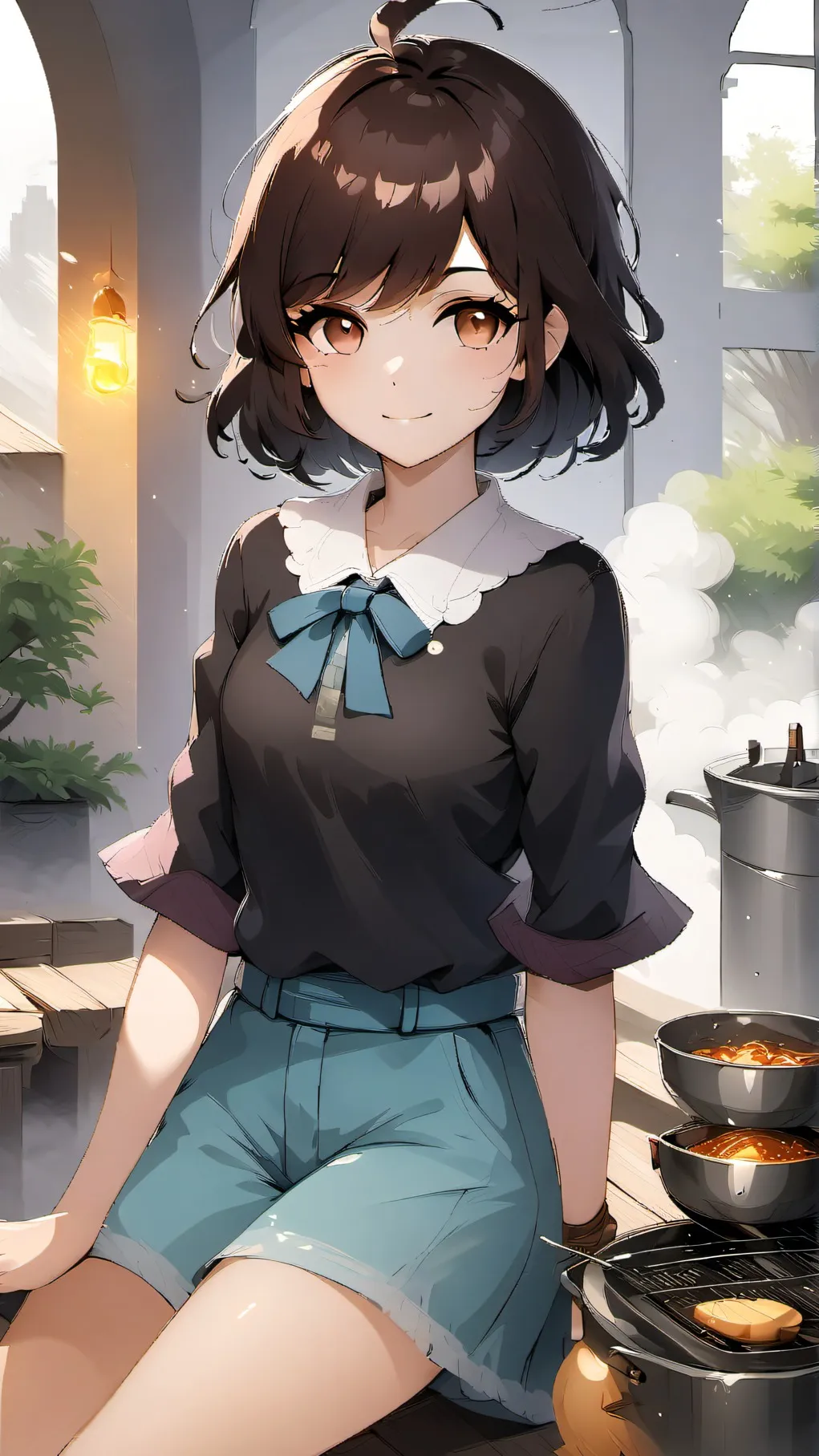 ai character: roaster background