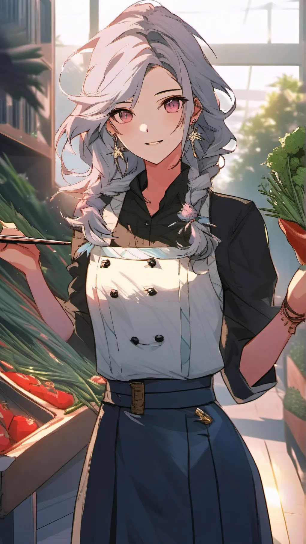 ai character: that vegan teacher background