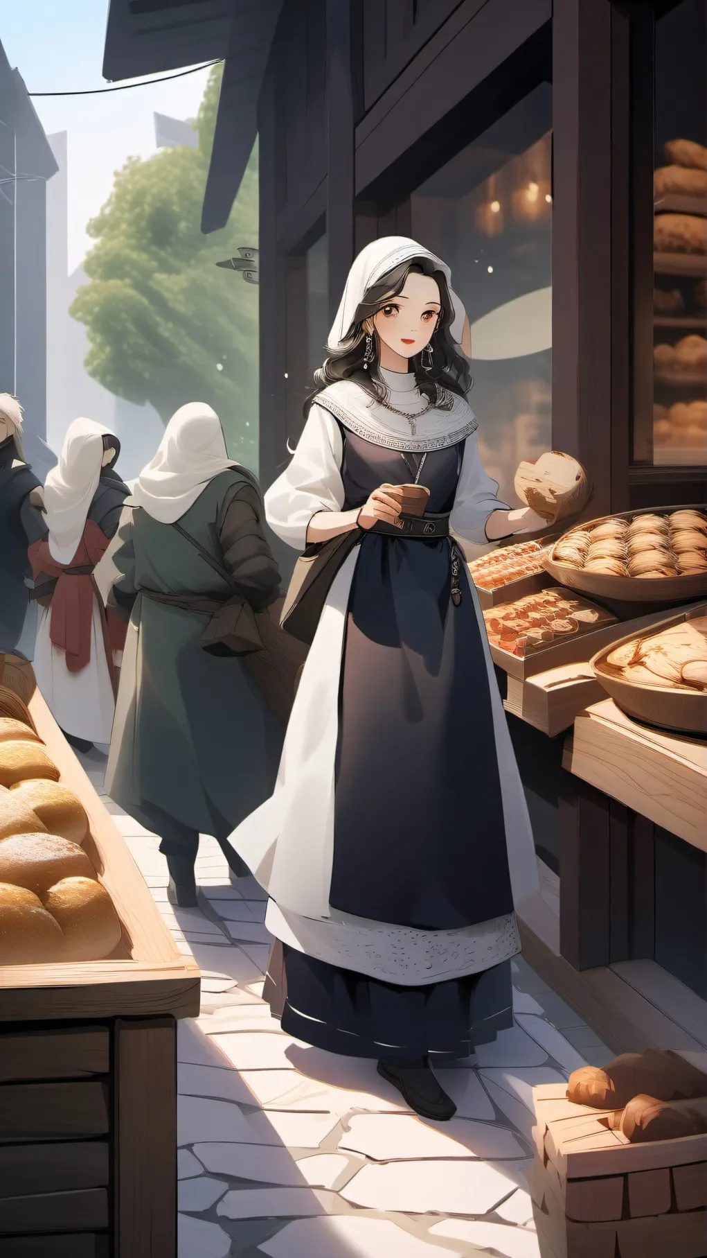 ai character: karen medival age background