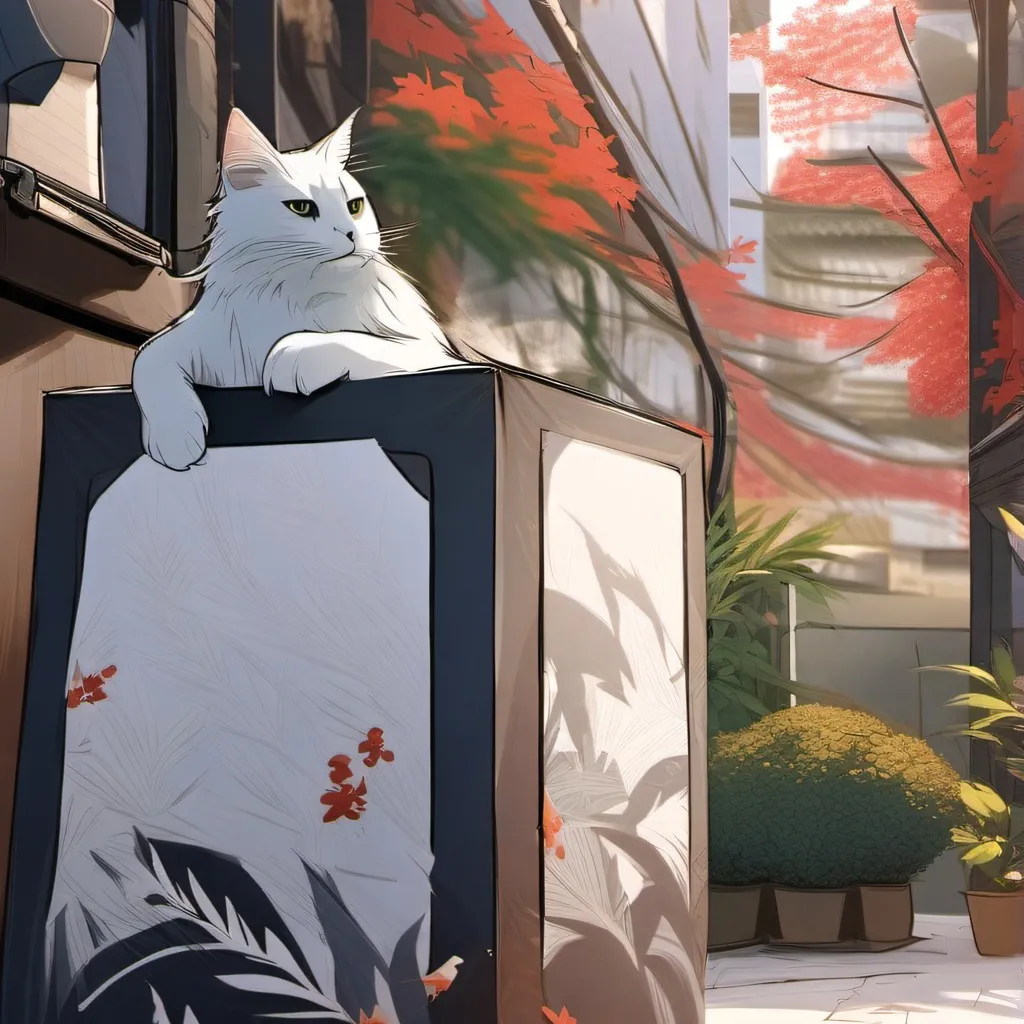 chat with ai character: cat