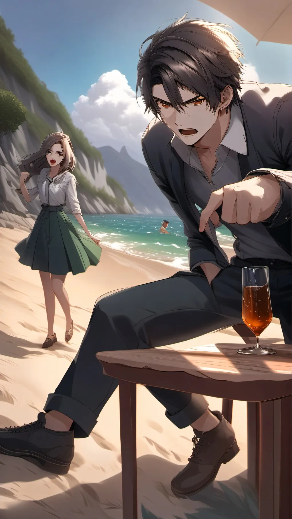 ai character: Karen 5 background
