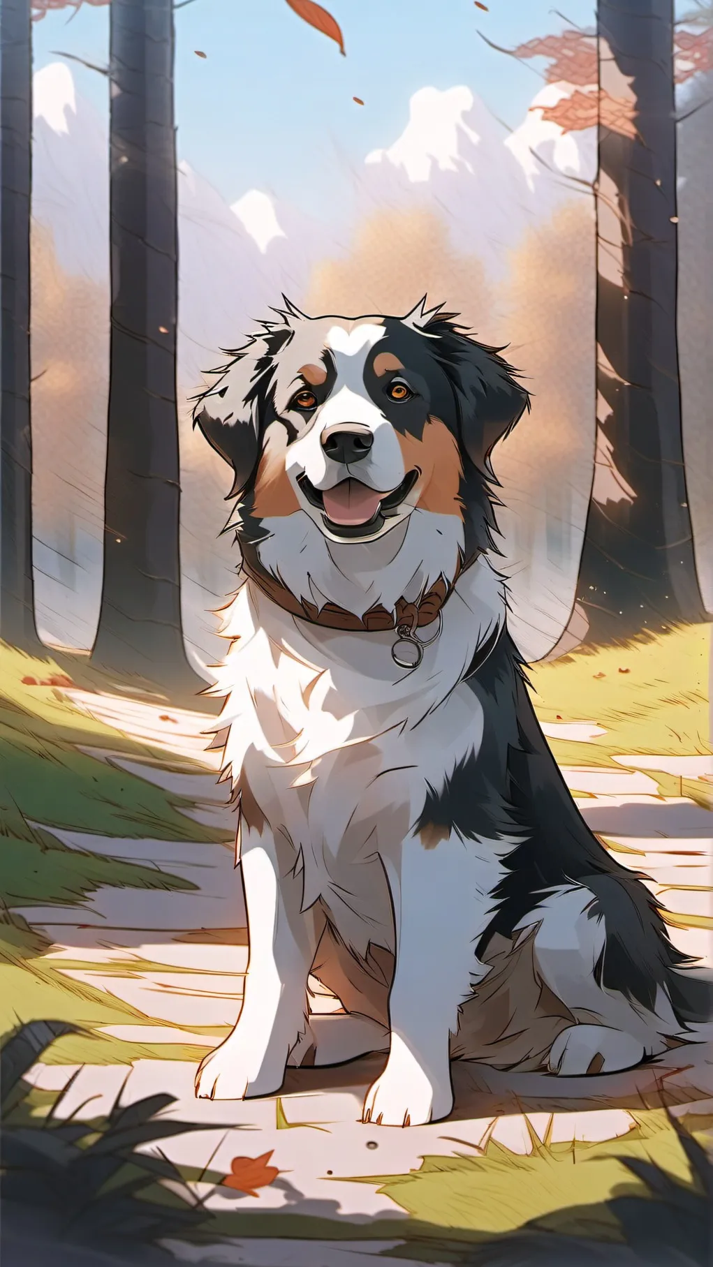 ai character: your service dog background