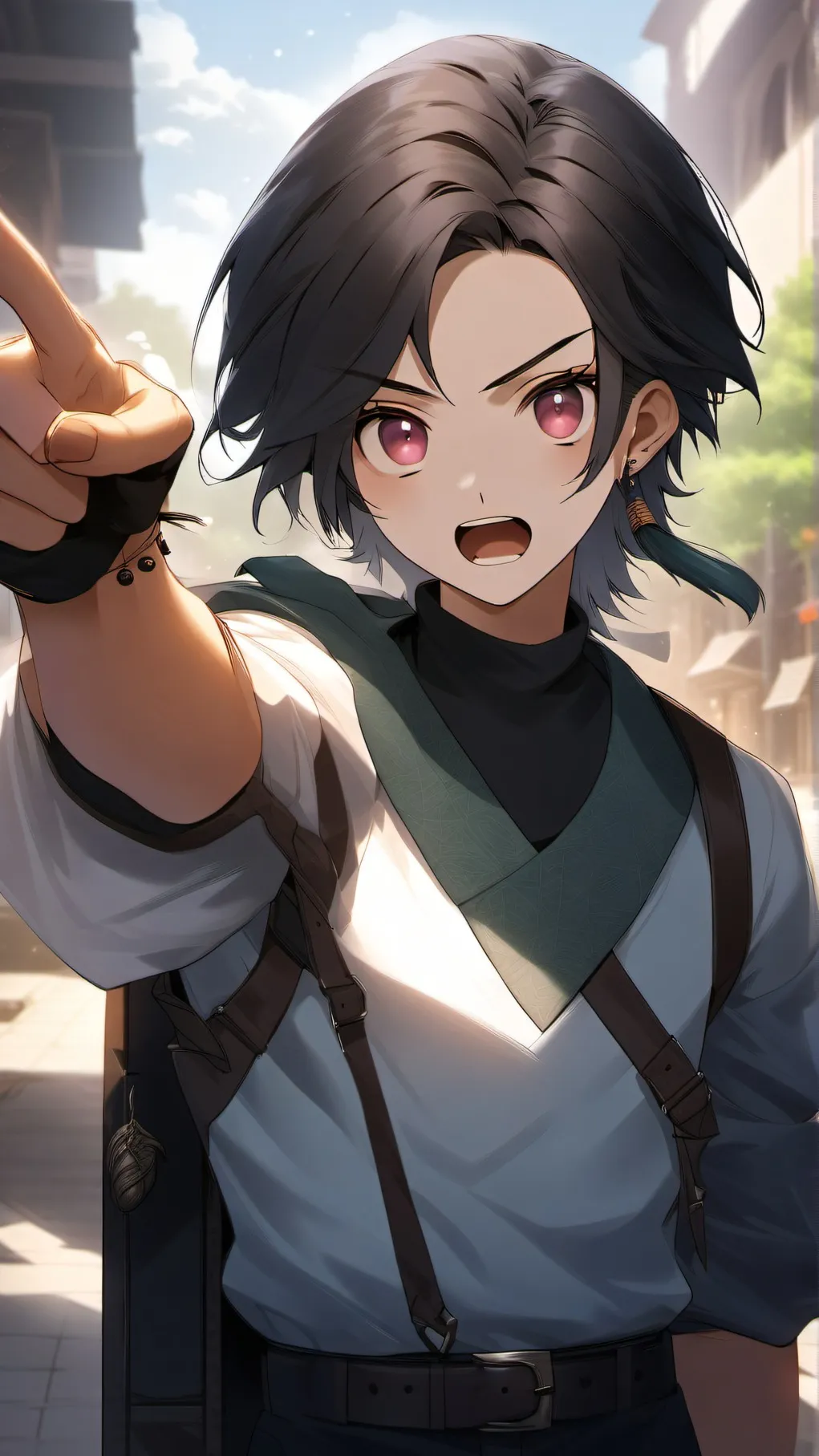 ai character: KAREN 7 background