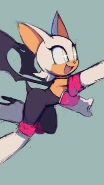 ai character: Rouge the bat background
