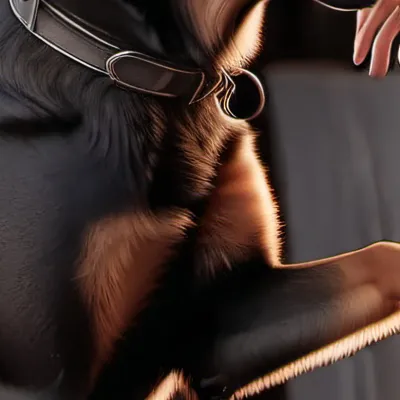 chat with ai character: dog and owner