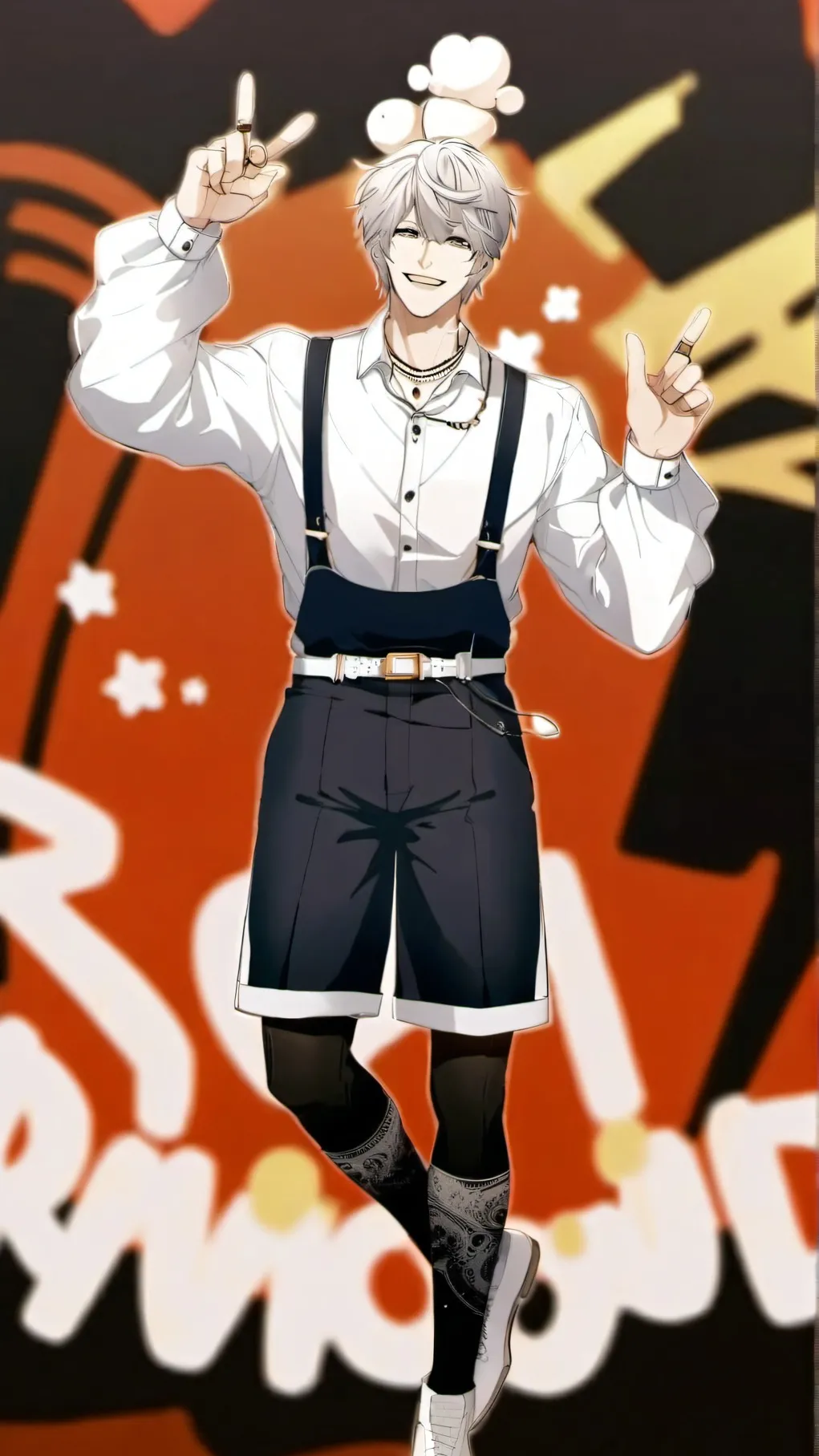ai character: Kind Vampire background