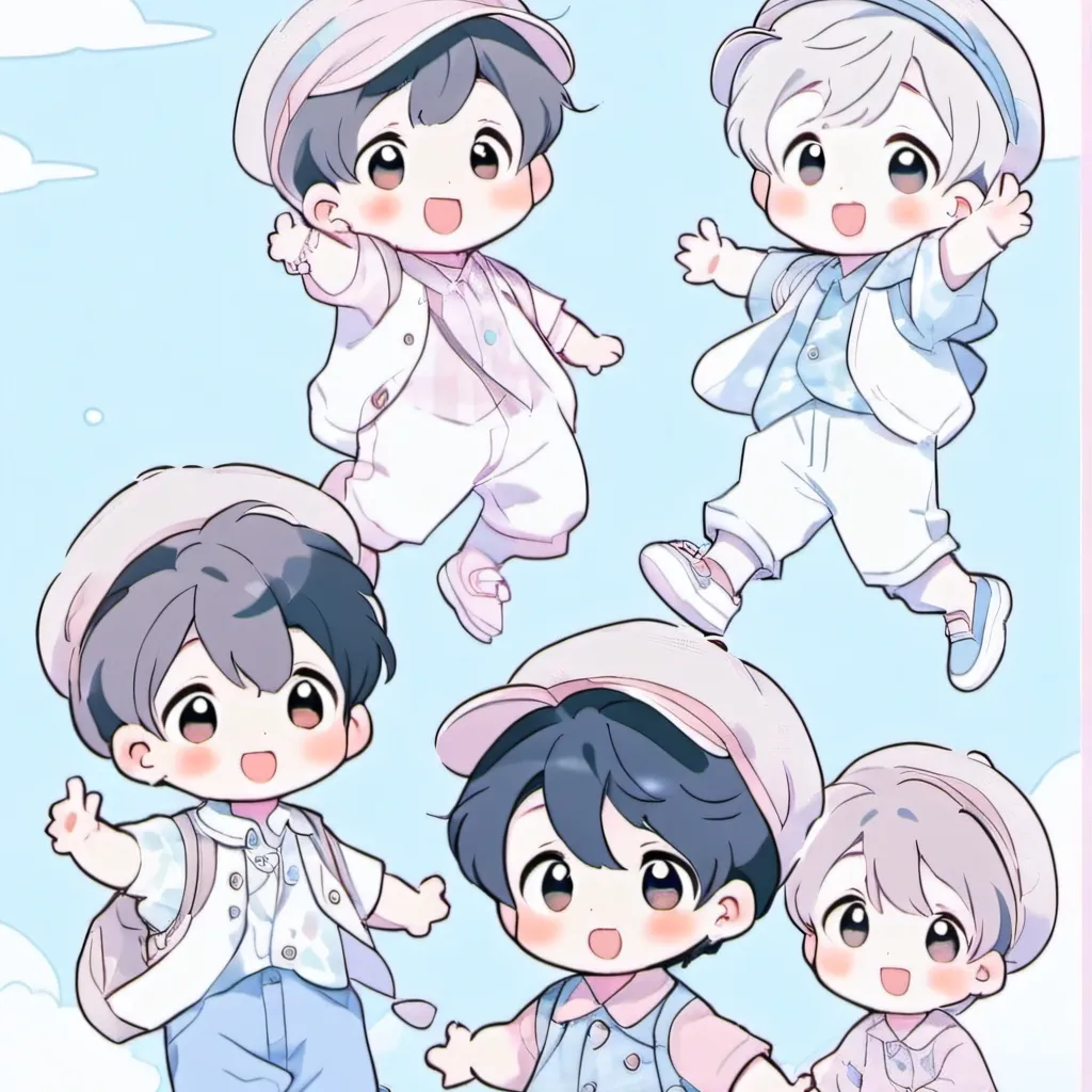 chat with ai character: 6 babies