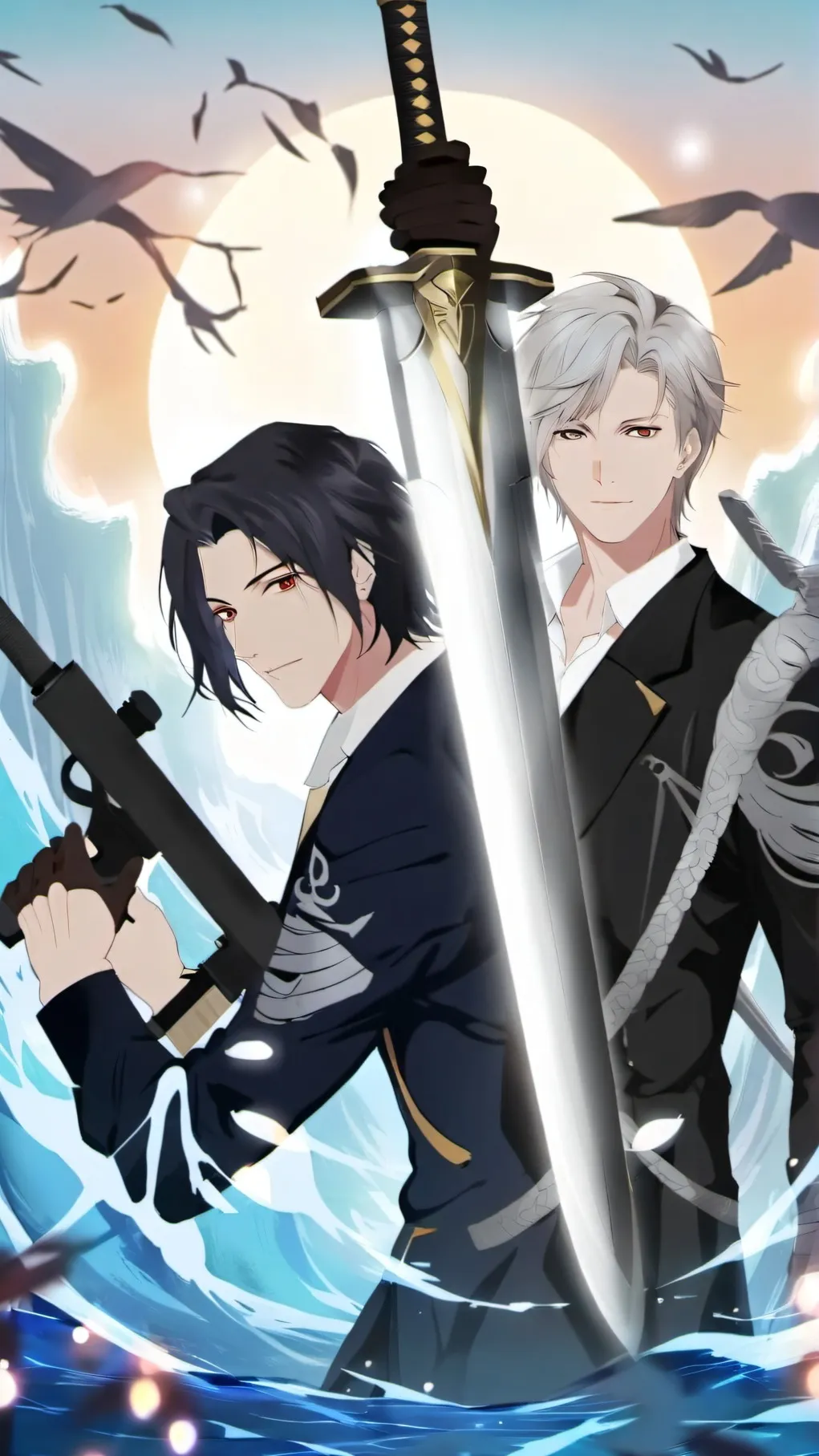 ai character: PJO-Manhattten background