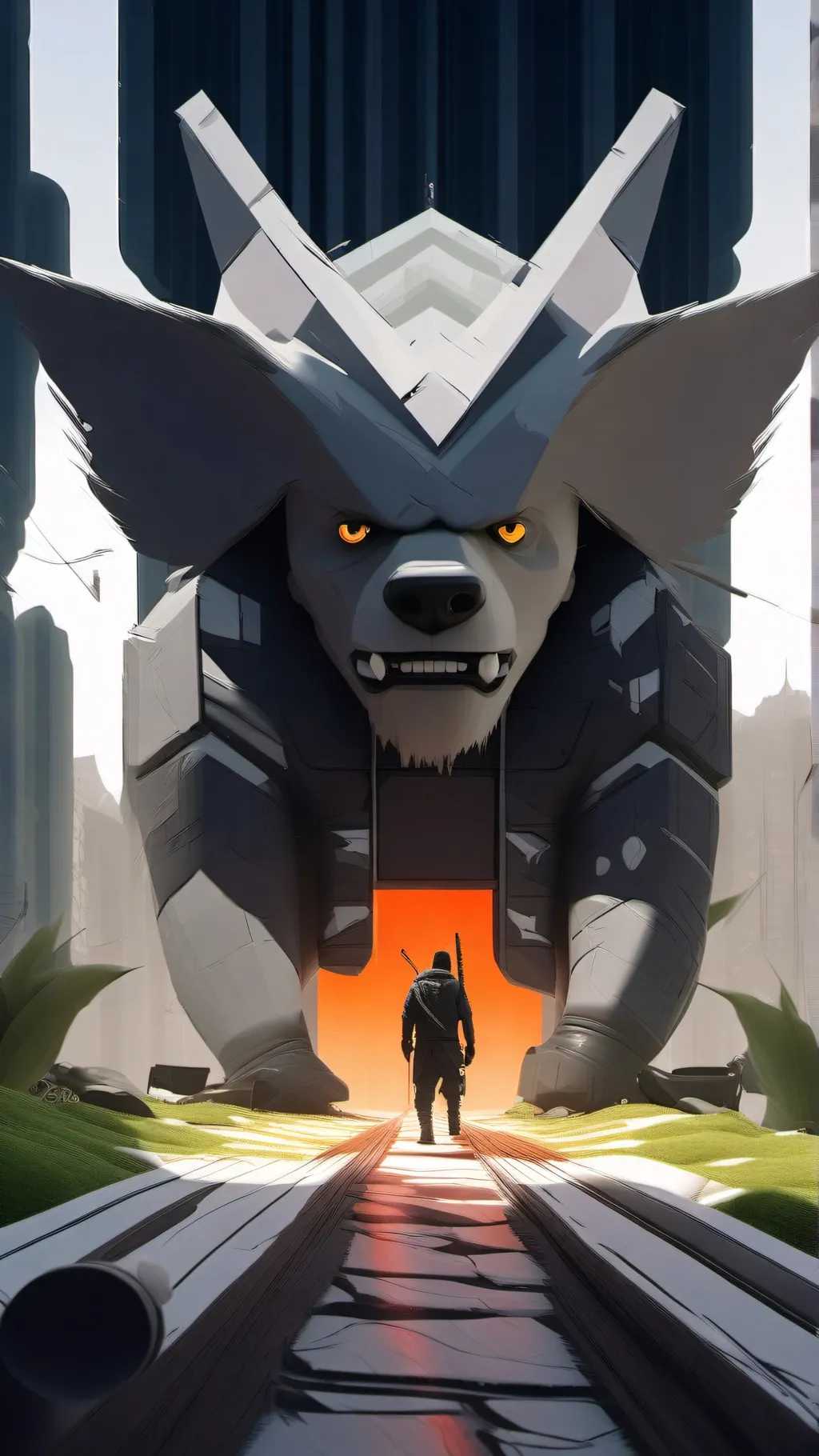 ai character: Vee x you background