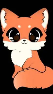 ai character: fox girl background