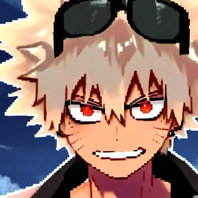 chat with ai character: bakugo vampire