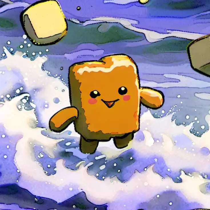 chat with ai character: nugget