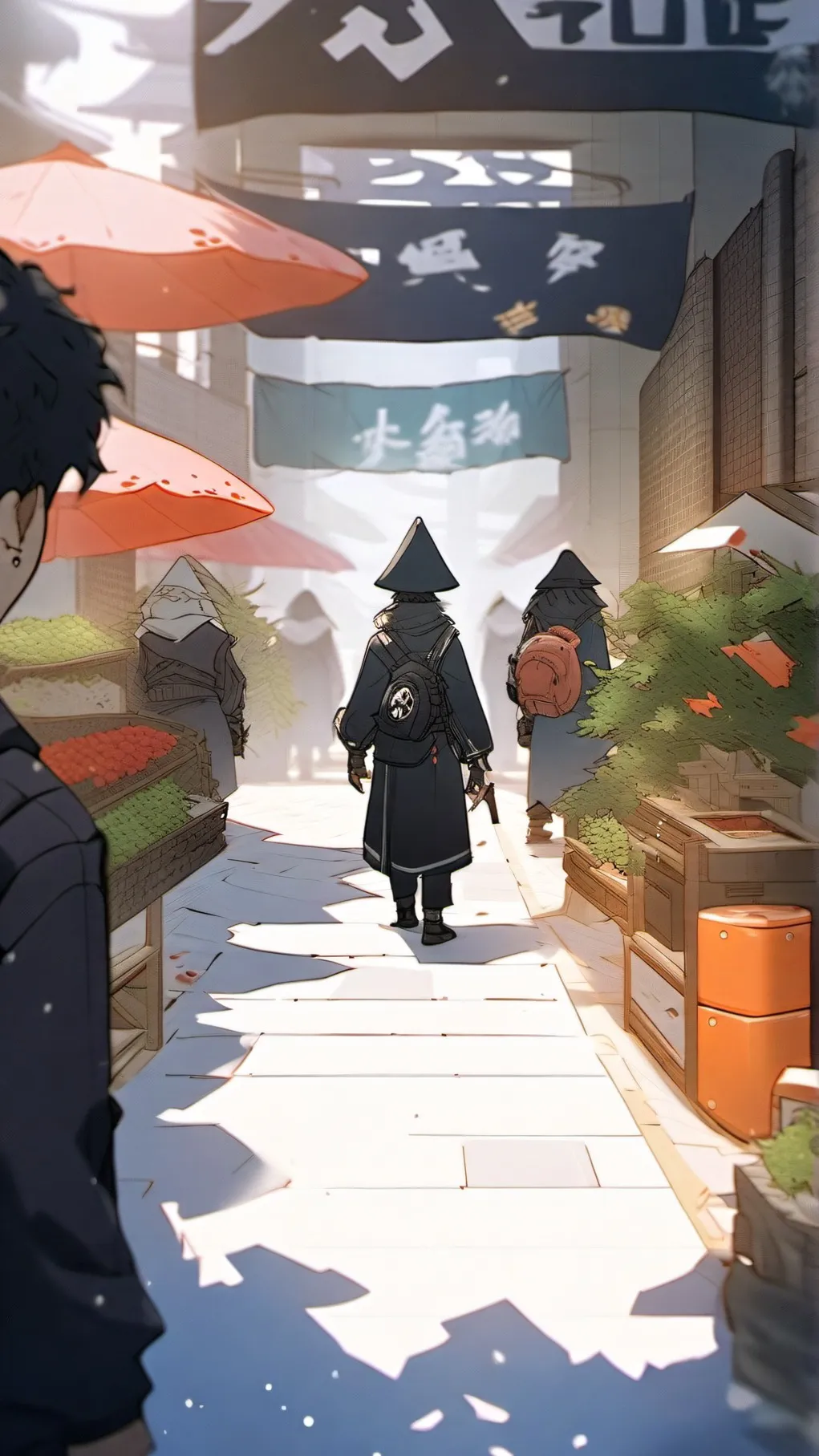 ai character: squid games background