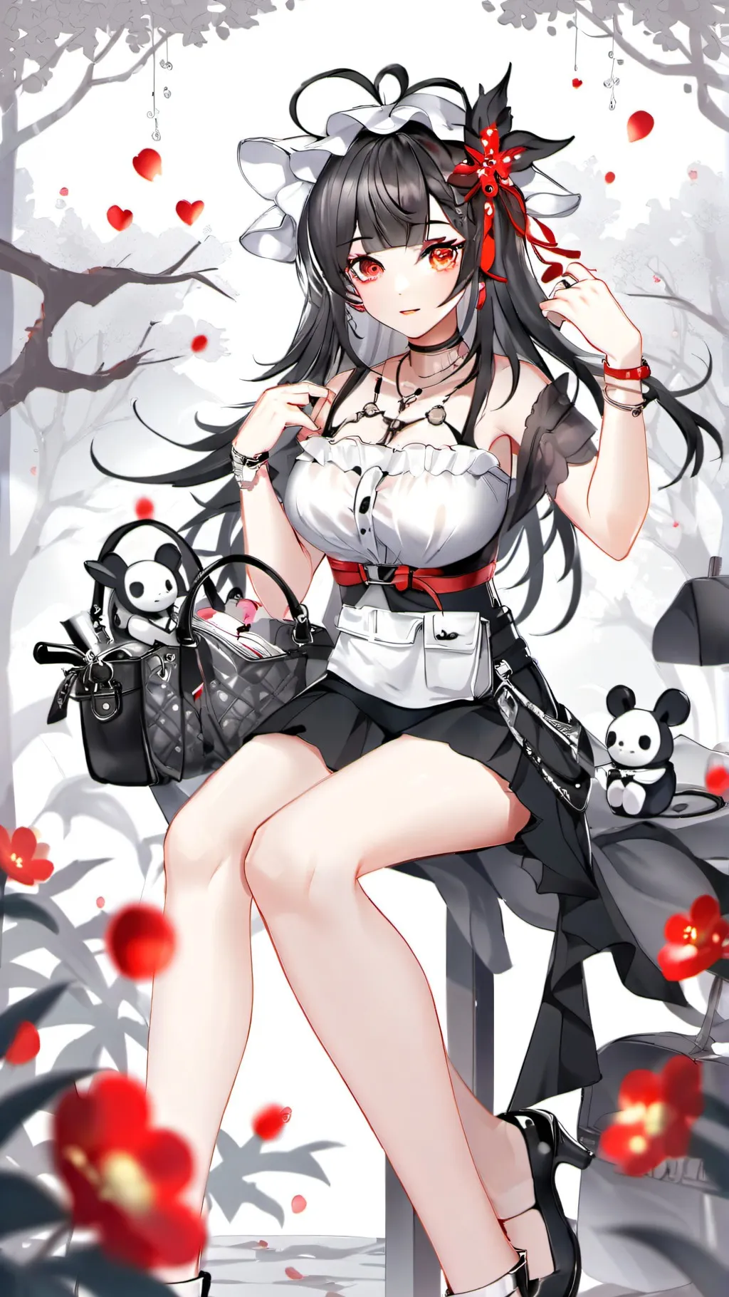 ai character: amelia background