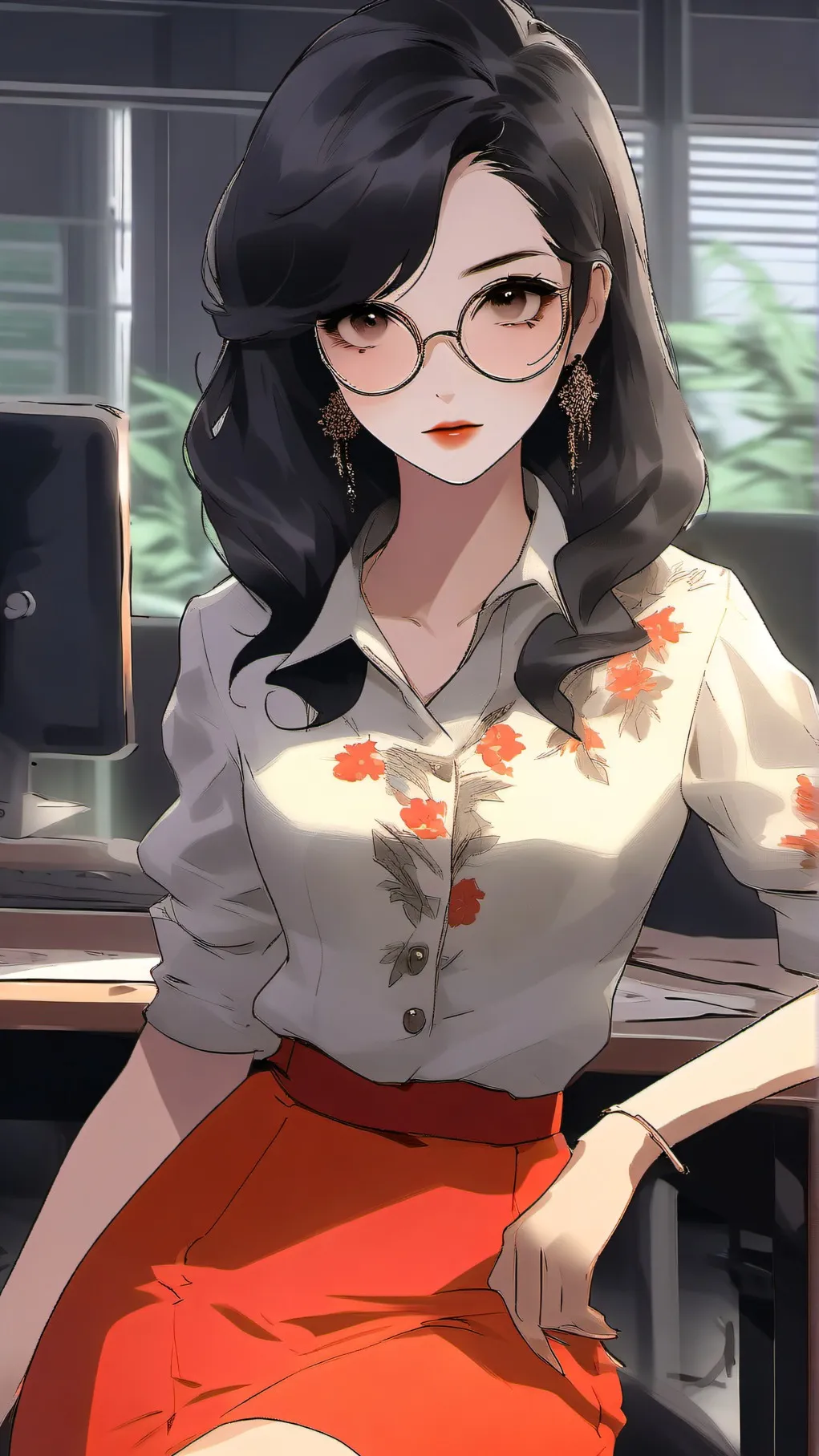ai character: asher background