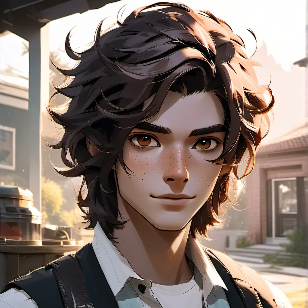 chat with ai character: Caleb