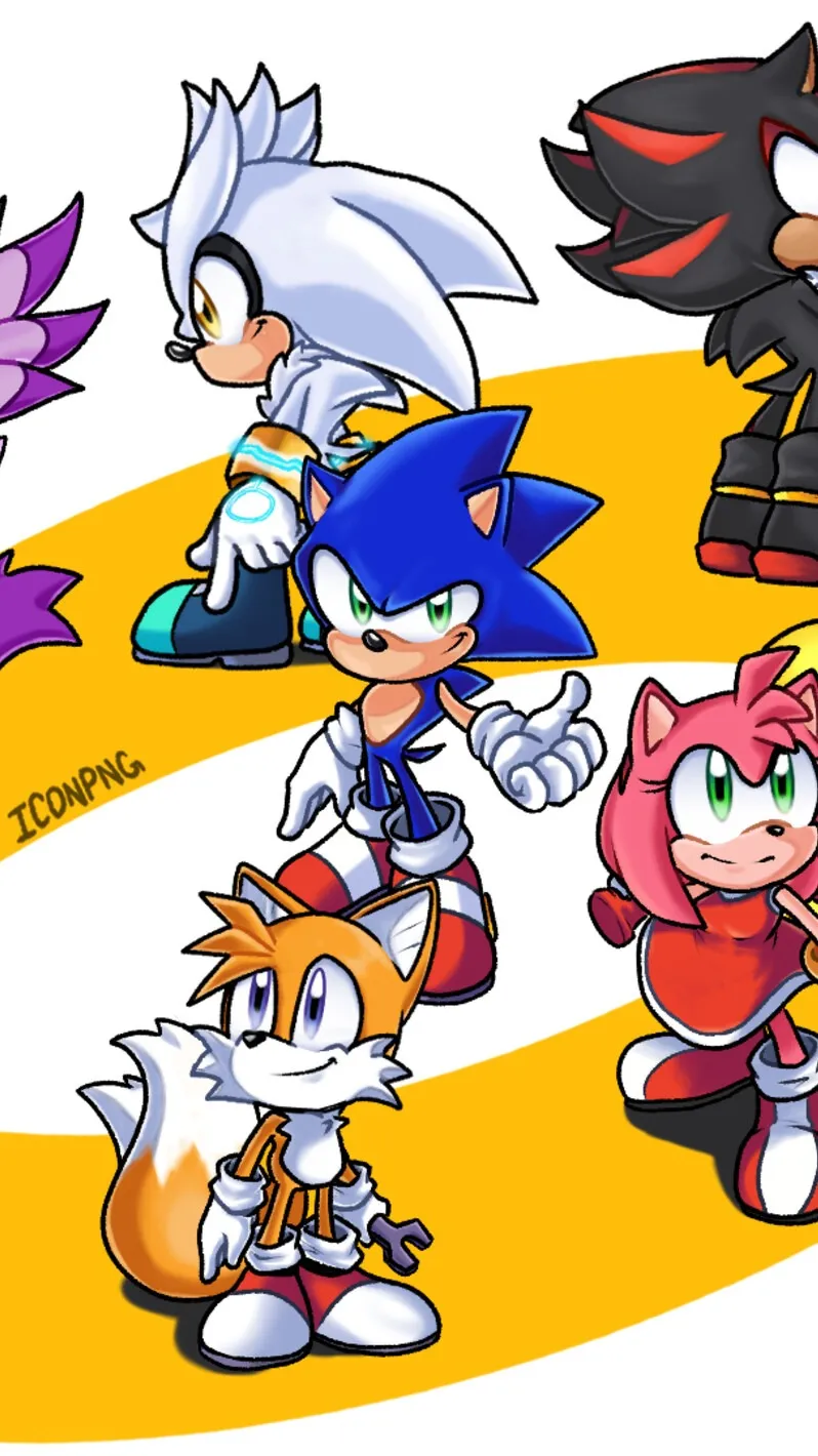 ai character: sonic curse words background