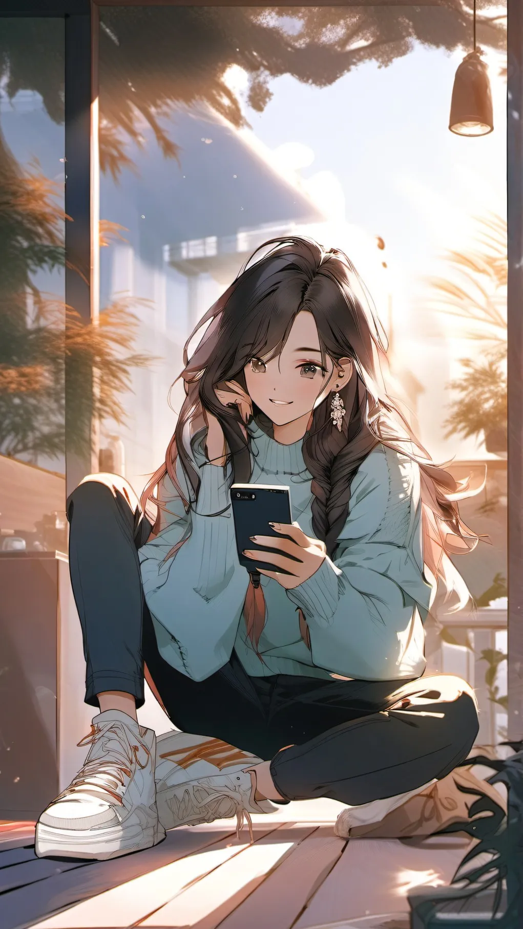 ai character: Elle background