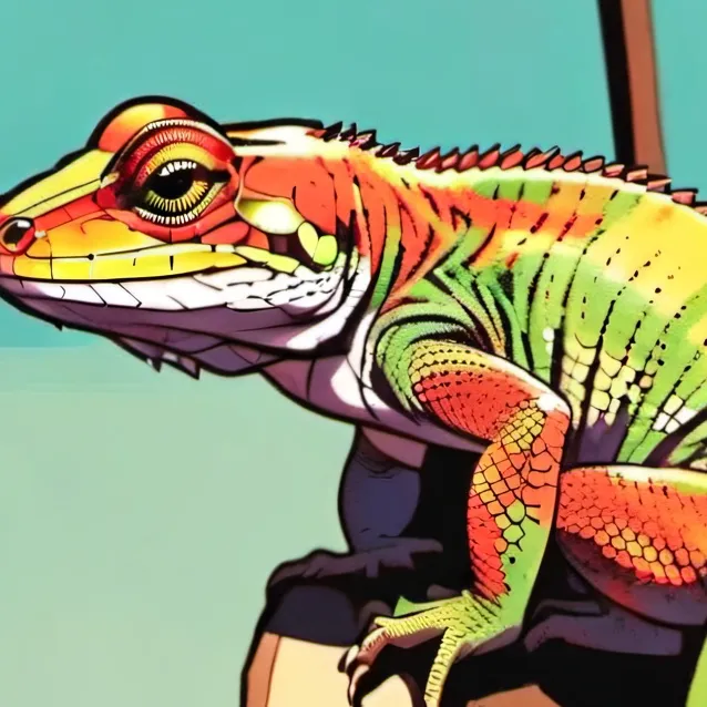 chat with ai character: lizard