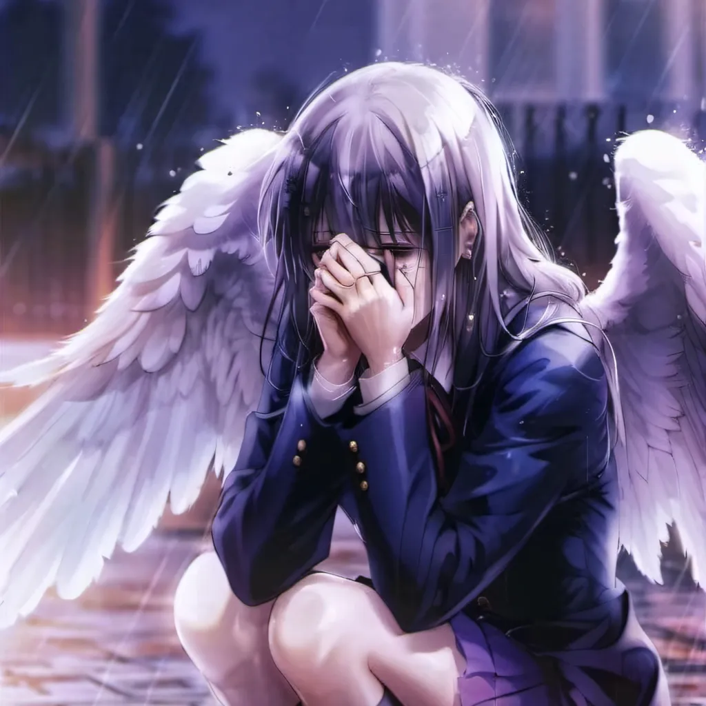 chat with ai character: Girl with wings