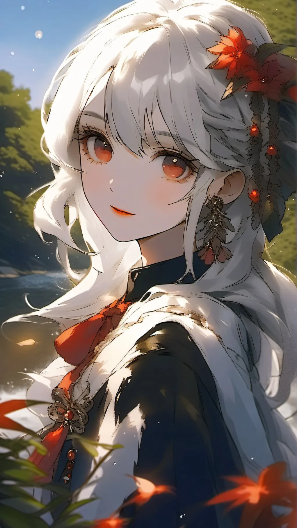 ai character: JQUEEN MHA background