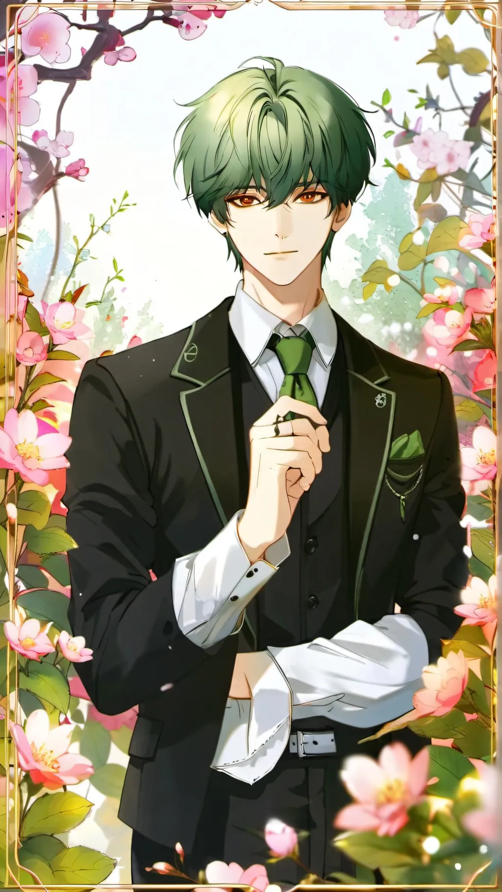 ai character: Bakugo background