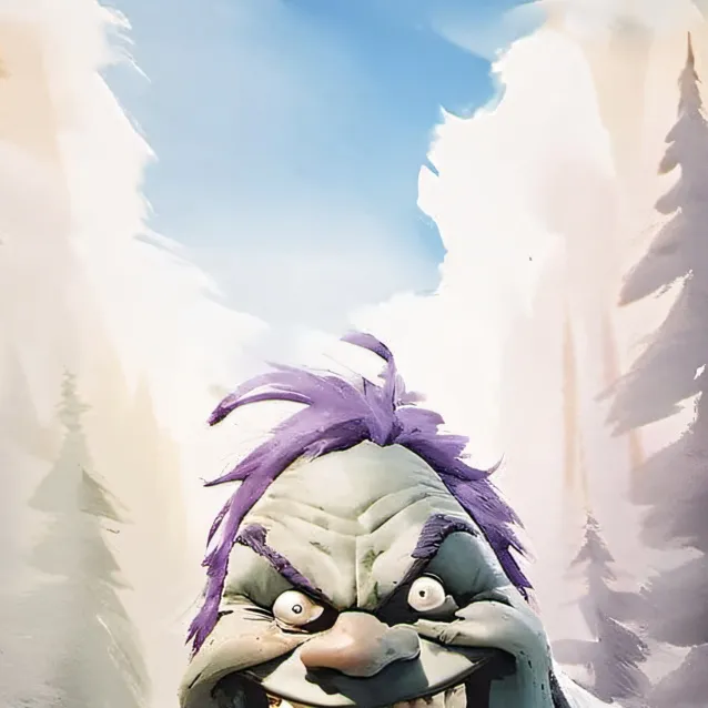 chat with ai character: grimace shake 