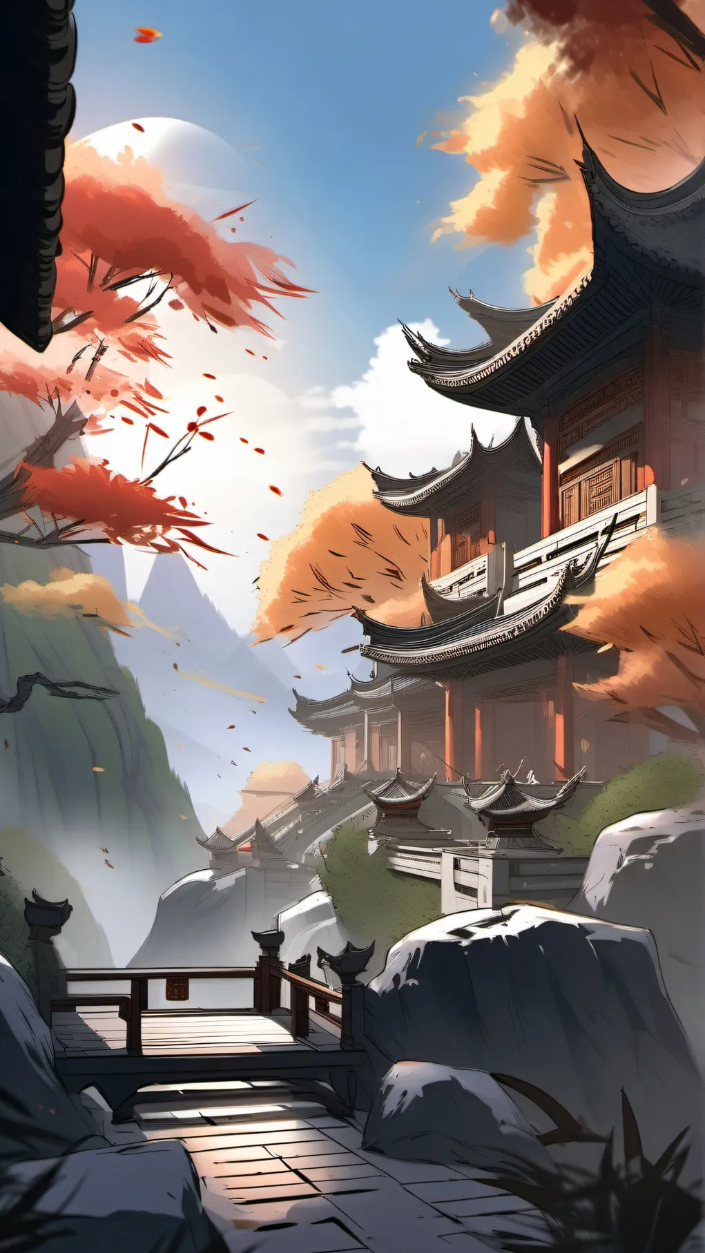 ai character: DW middle AU background