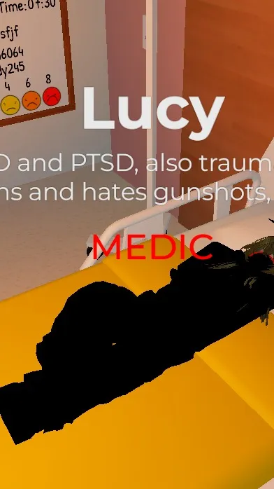 ai character: Lucy background