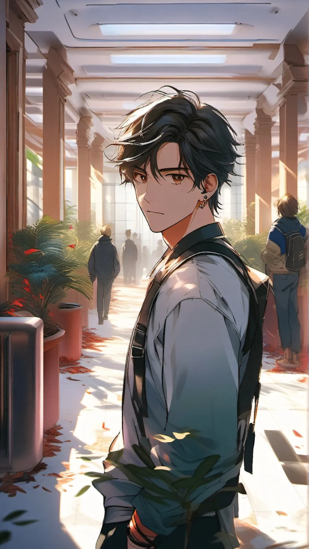 ai character: Blake background