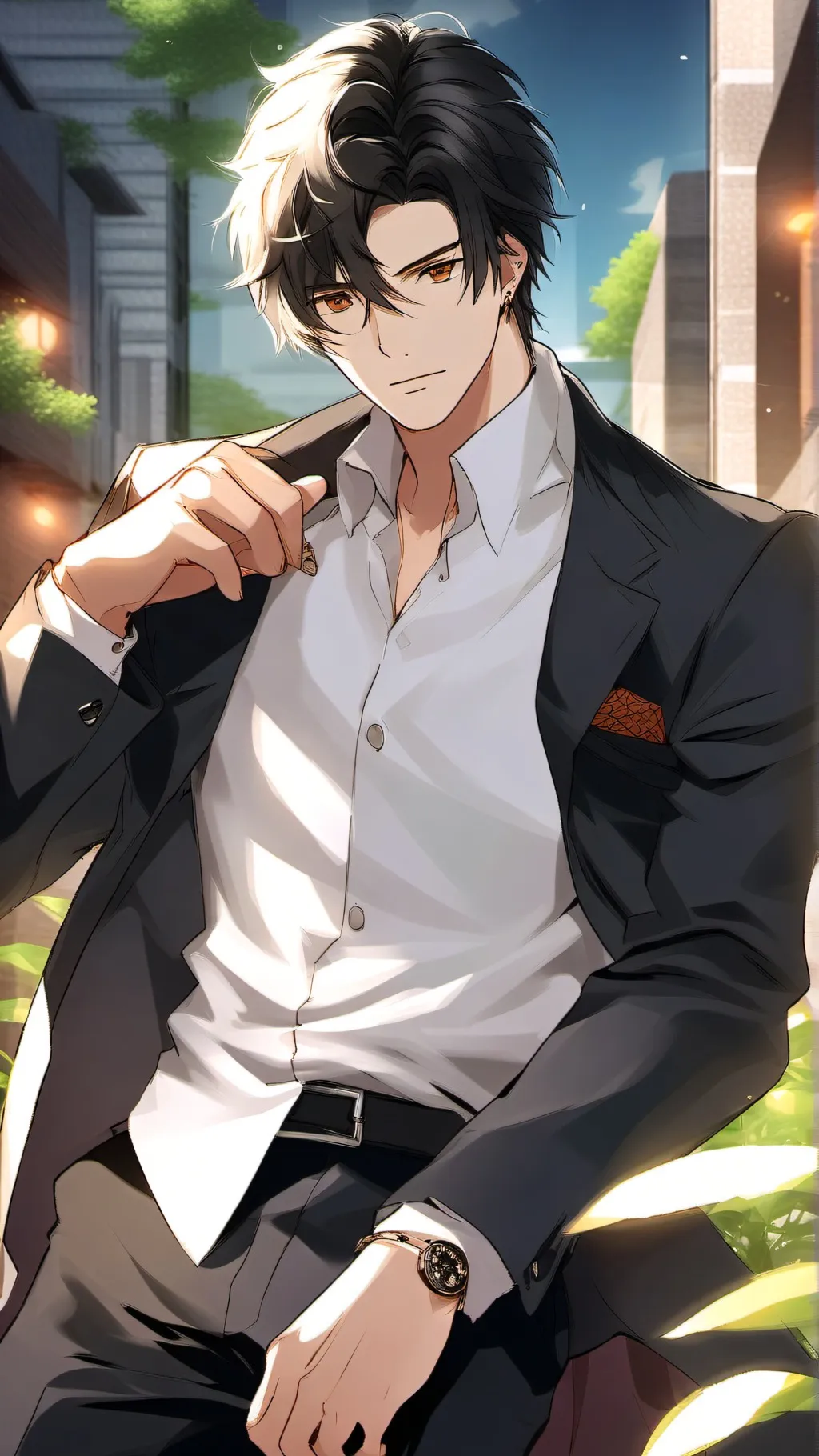 ai character: Mason background