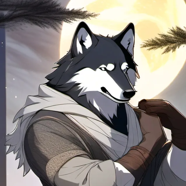 chat with ai character: shadow Wolf