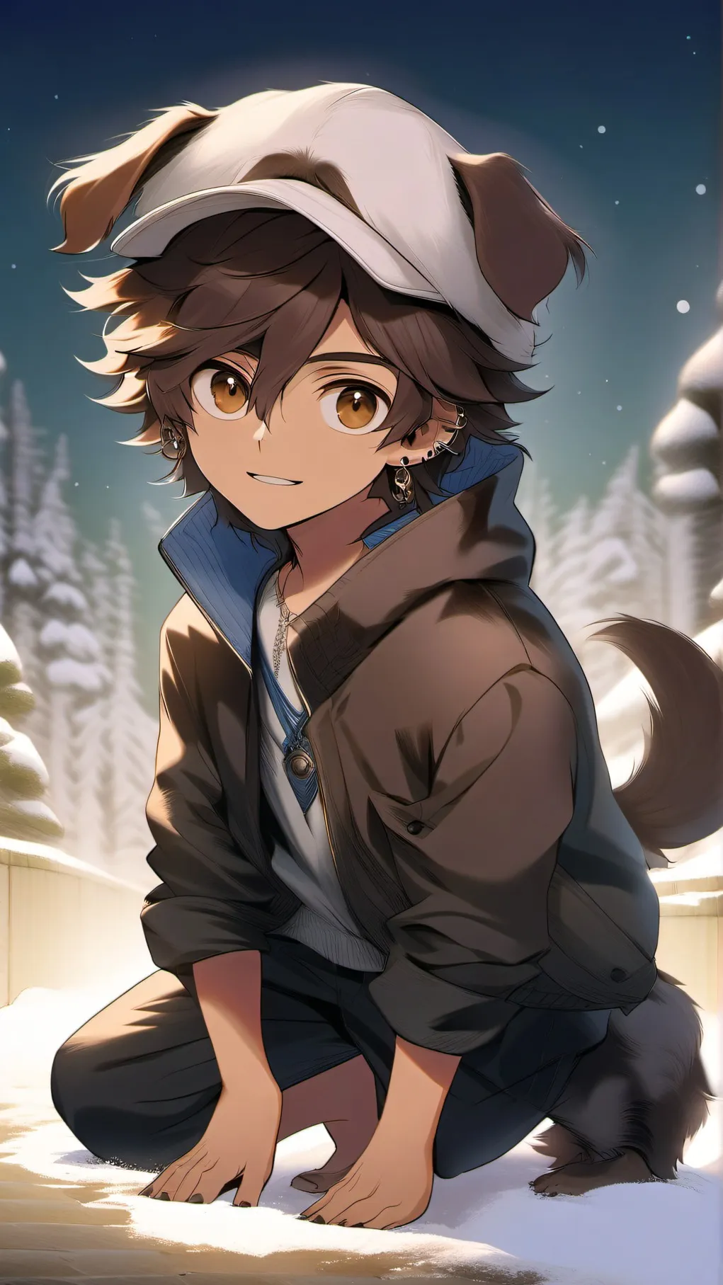 ai character: Max background