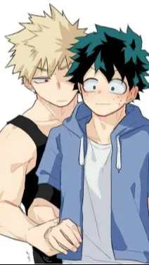ai character: deku  background